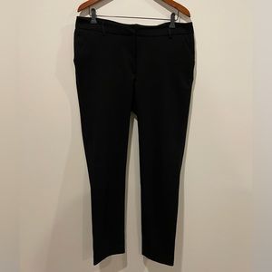 Black Straight Leg Dress Pants
